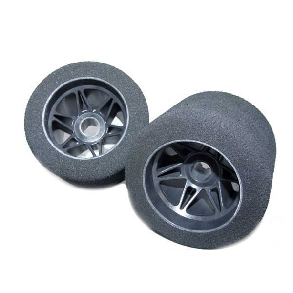 1/8 Pair Rear CAPRICORN Tyre KYOSHO Hard Light wheel