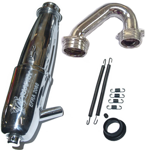 Capricorn EFRA 2068 Off-Road Muffler + Manifold kit - Official p
