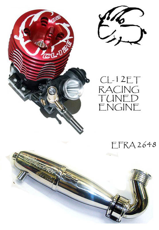 CL-12ETX + EFRA2648 Muffler