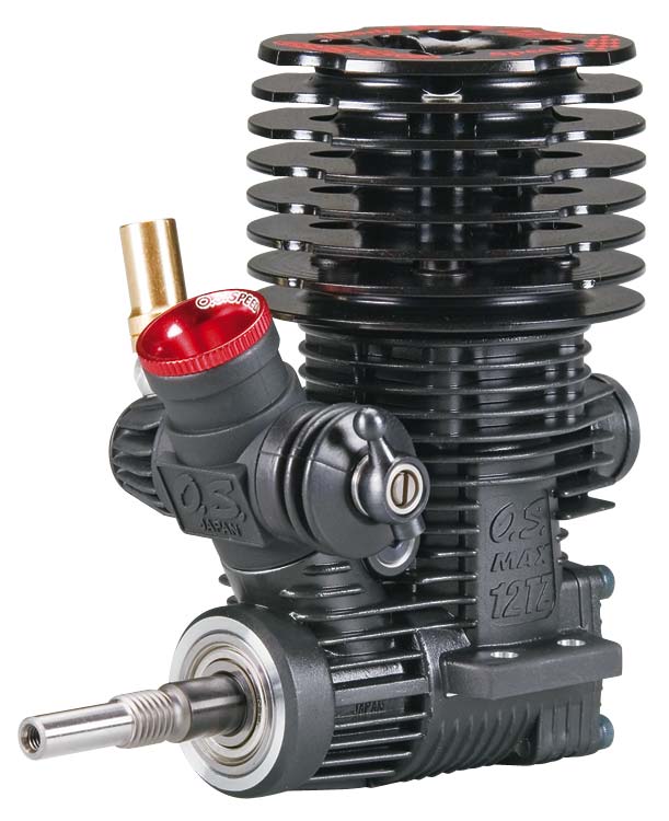 OS Speed Tuned 12TZ SpecII magnesium head ceramic rear bearing